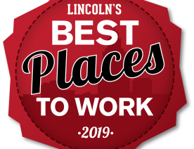2019 Best Places to Work in Lincoln Logo