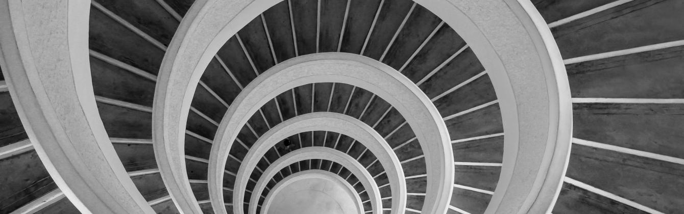 Upward Spiral Staircase