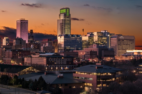 Omaha Nebraska Skyline