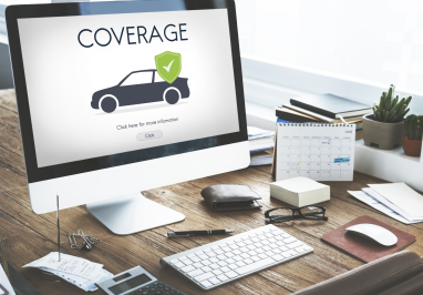 Image of motor vehicle coverage 