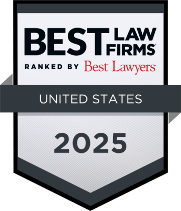 Best Law Firms 2025 Standard Badge