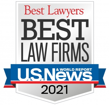 2021 Best Law Firms Badge