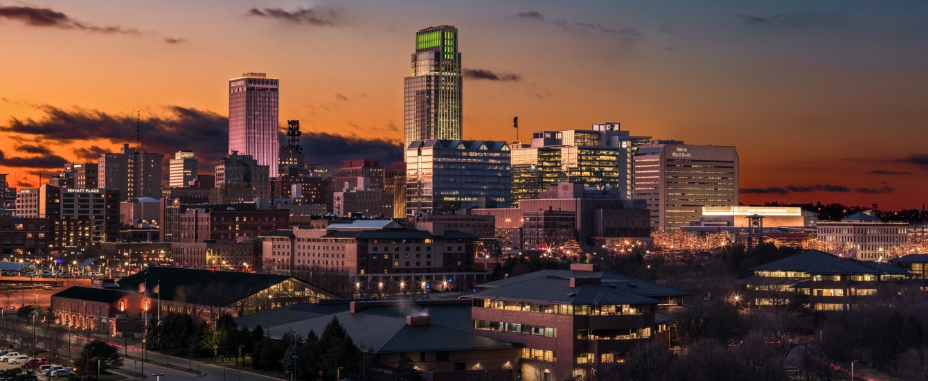 Omaha Nebraska Skyline